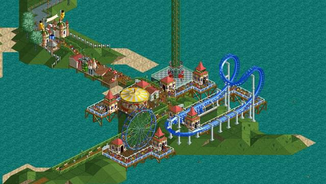RollerCoaster Tycoon: Deluxe Gameplay Screenshot