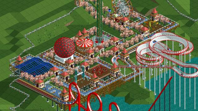 RollerCoaster Tycoon: Deluxe PC Screenshot