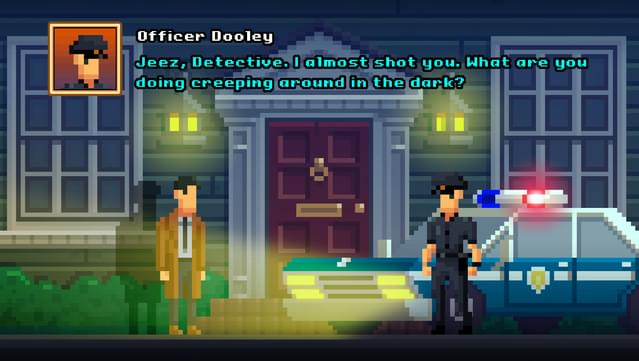 The Darkside Detective Gameplay Screenshot