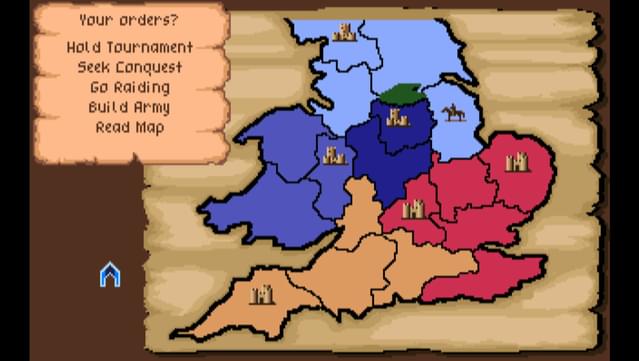 Defender of the Crown Gameplay Screenshot