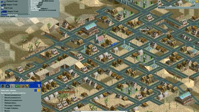Locomotion, Chris Sawyer’s PC Screenshot