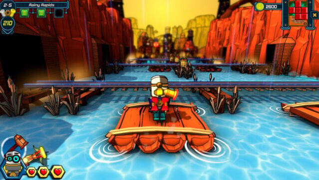Bolt Bot Screwy Viruses Gameplay Screenshot