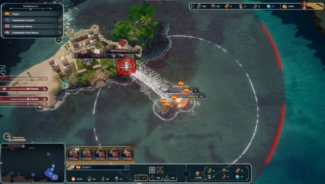 Corsairs – Battle of the Caribbean Gameplay Screenshot