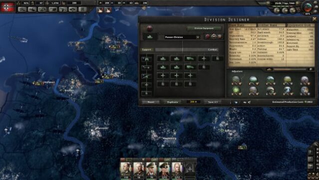 Hearts of Iron IV Gameplay Screenshot