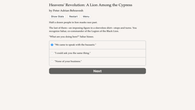 Heavens’ Revolution: A Lion Among The Cypress PC Screenshot