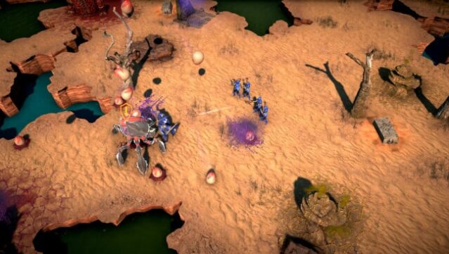 Here Comes The Swarm Gameplay Screenshot