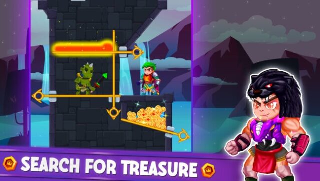 Hero Puzzle Gameplay Screenshot