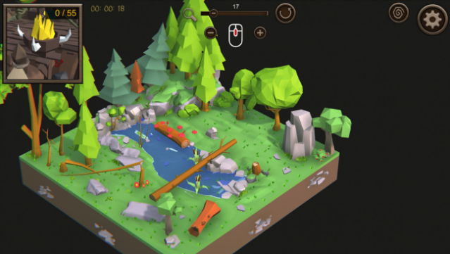 Hidden World Top-Down 3D PC Screenshot