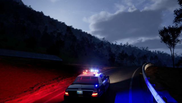 Highway Police Simulator Gameplay Screenshot