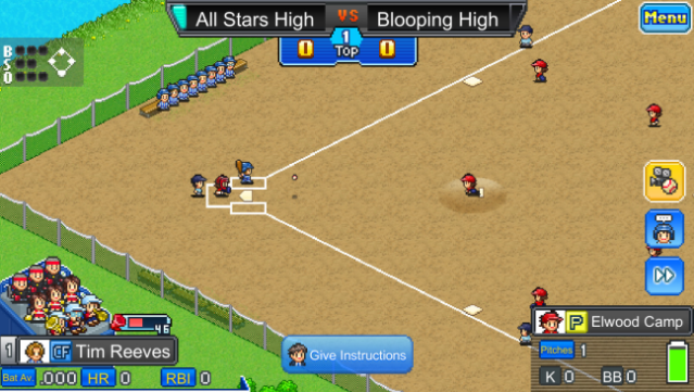 Home Run High Gameplay Screenshot