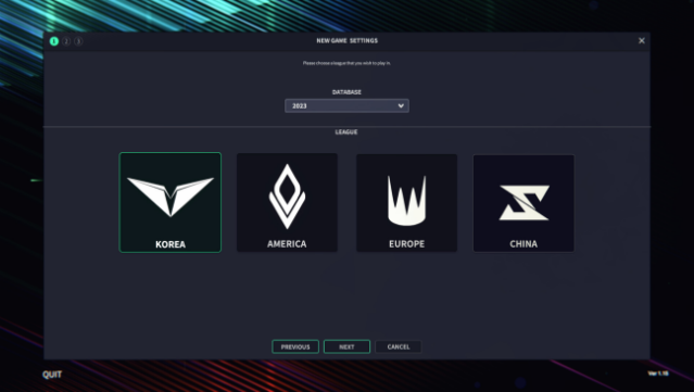 League Manager PC Screenshot