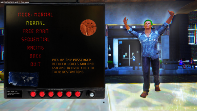 MiLE HiGH TAXi Gameplay Screenshot