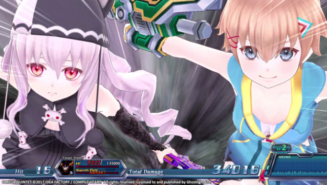 Omega Quintet Gameplay Screenshot