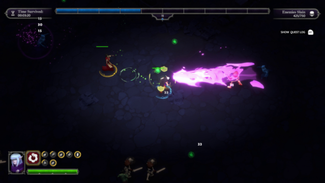 Pathfinder: Gallowspire Survivors Gameplay Screenshot