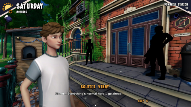 Peach Hills Division Gameplay Screenshot