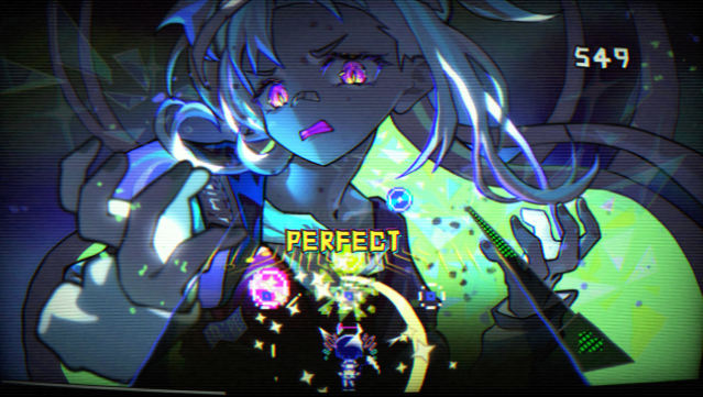 RINA RhythmERROR Gameplay Screenshot
