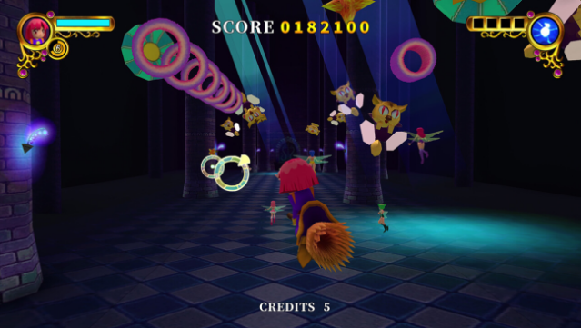 Rainbow Cotton Gameplay Screenshot
