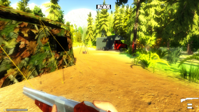 Rake Gameplay Screenshot