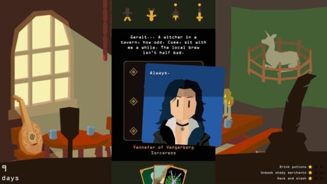 Reigns: The Witcher PC Screenshot