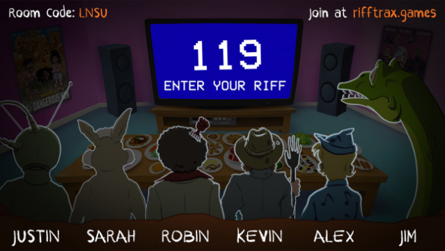RiffTrax: The Game Gameplay Screenshot
