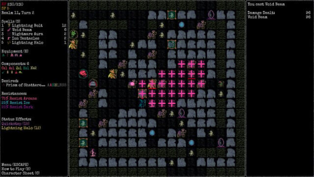 Rift Wizard Gameplay Screenshot