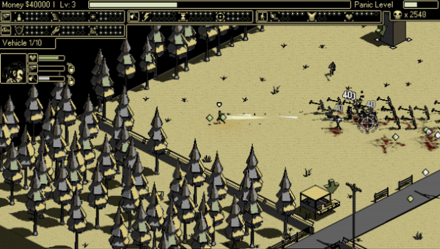 Road Defense: Outsiders Gameplay Screenshot