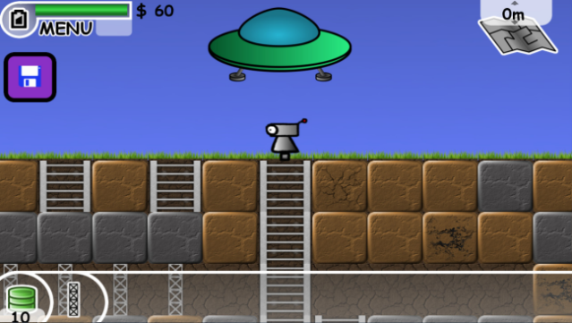 Robo Miner Gameplay Screenshot