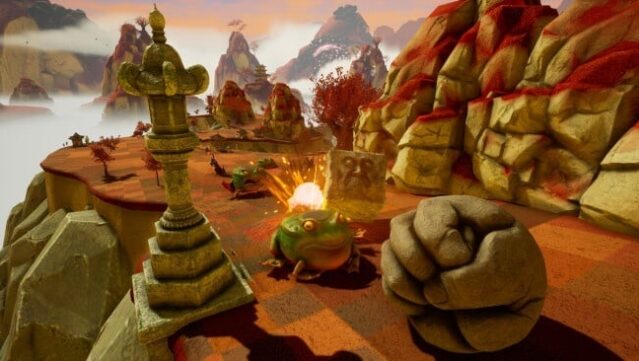 Rock of Ages : Make & Break Gameplay Screenshot