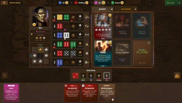 Roll Player – The Board Game PC Screenshot