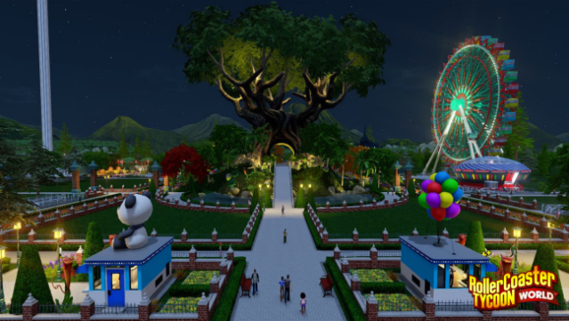 RollerCoaster Tycoon World Deluxe Edition PC Screenshot