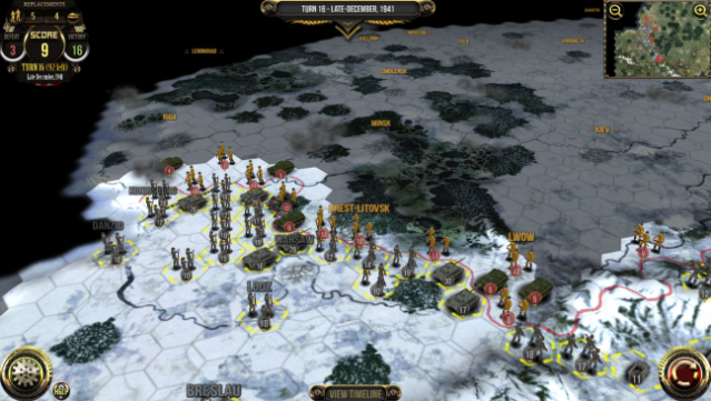 Russian Front Gameplay Screenshot