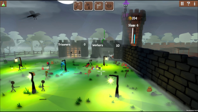 Stick War: Castle Defence Gameplay Screenshot