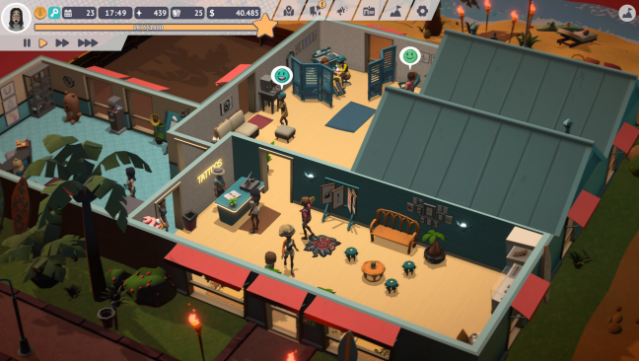 Tattoo Tycoon Gameplay Screenshot