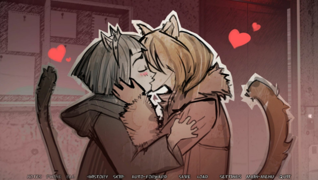 The Elevator Game With Catgirls Gameplay Screenshot