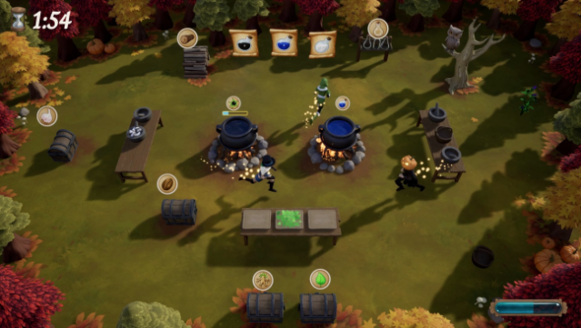 Witchtastic Gameplay Screenshot
